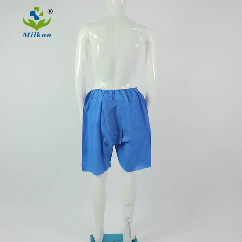 Polypropylene Boxer Shorts Disposable Non Woven Medical Exam Pants/Boxer Shorts