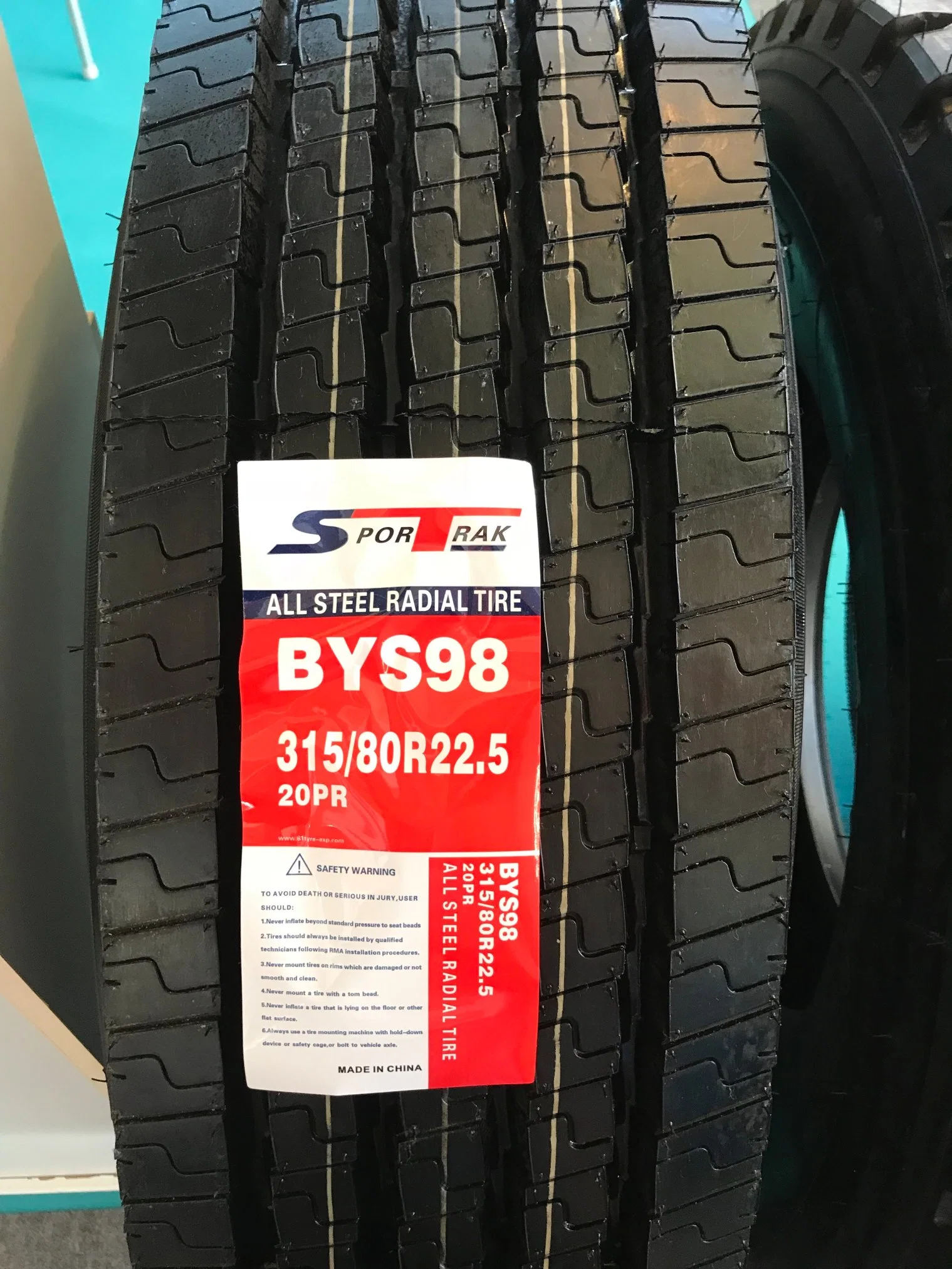 Pneu radial pour camion sport/Superway, acier de haute qualité, avec 315/80r22.5