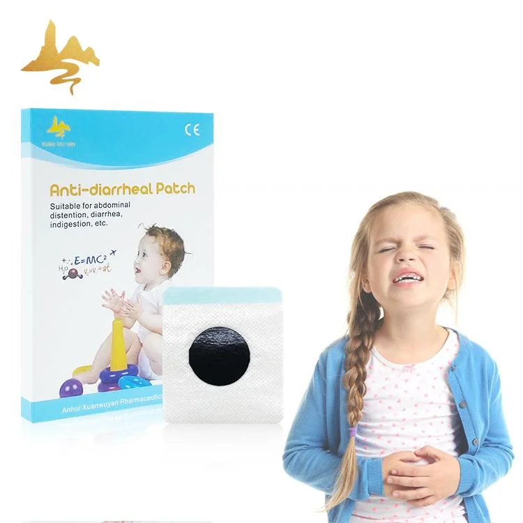 Best-sellers de hierbas chinas de productos de yeso abdominal Diarrea parche contra los niños