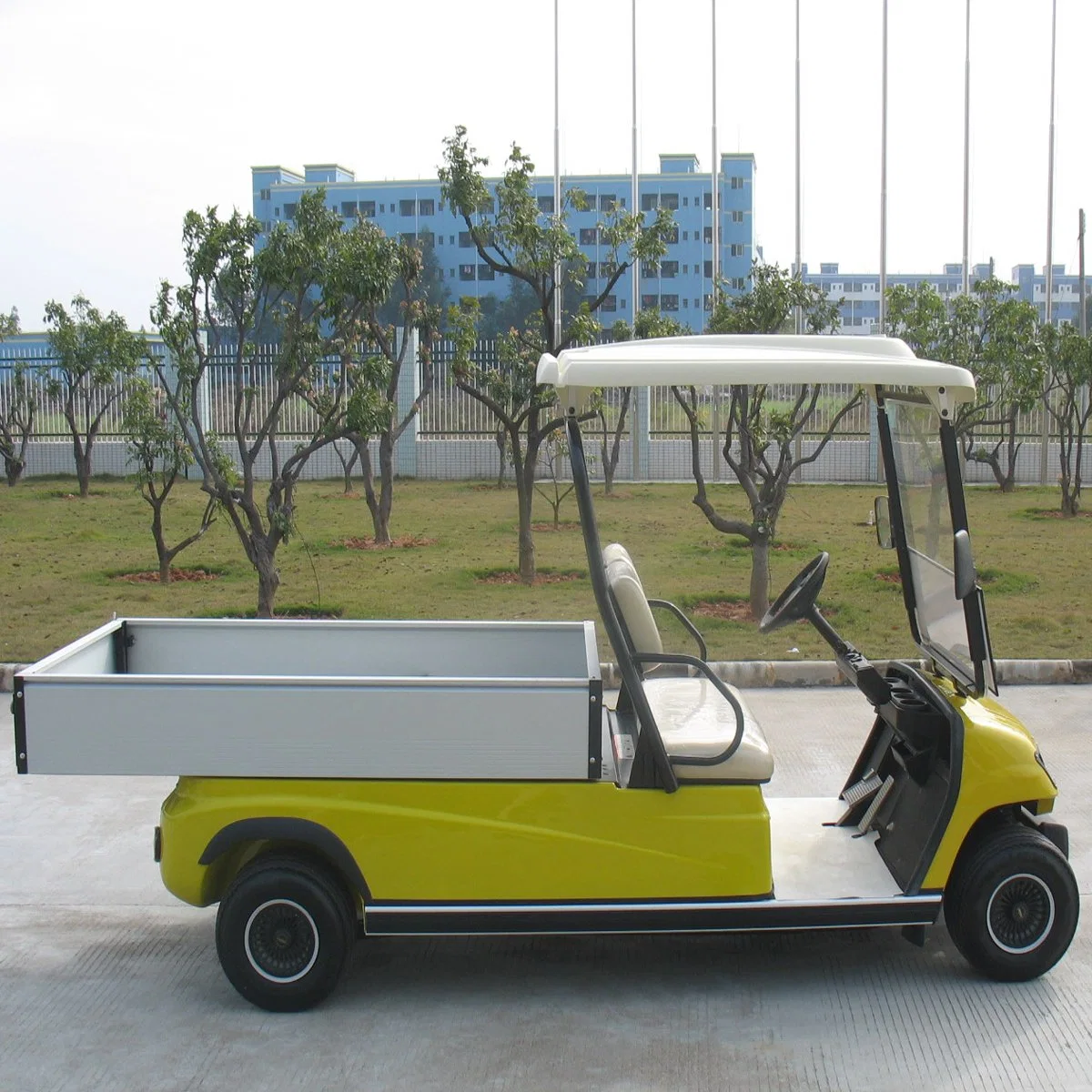 Electric Golf Cargo Truck Car 48V/3.7kw, CE, ISO 2 Seaters Electric Delivery Vehicle