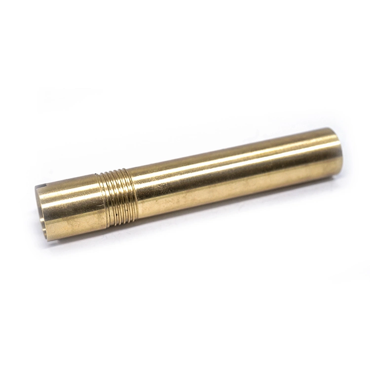 China Manufacturing Wholesale Customized Precision Brass Pen Parts Retro Slimline Making Pen DIY CNC Turning Roller Ball Pen Clip Parts