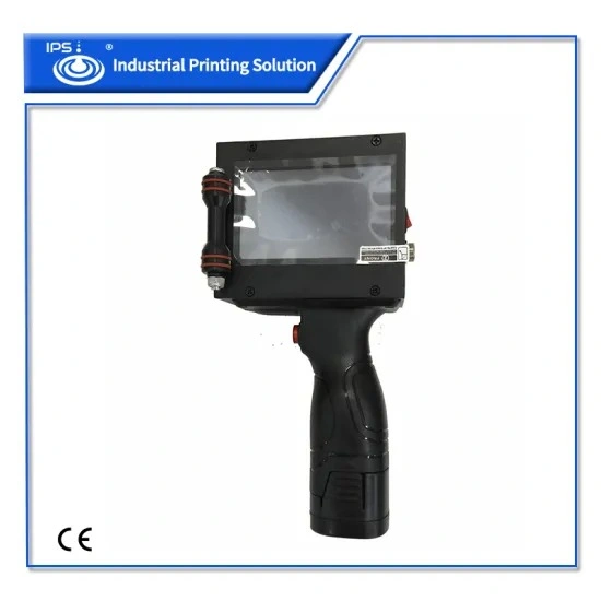 Portable Tij Handheld Inkjet Date Printing Machine for Carton, Plastic Bottle with CE Certification