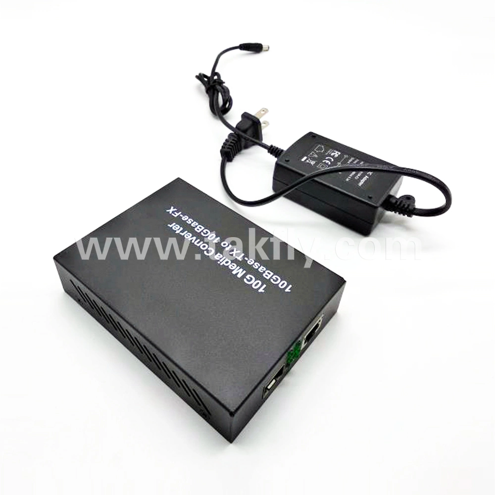 10g Unmanaged SFP Fiber Optical Ethernet Media Converter