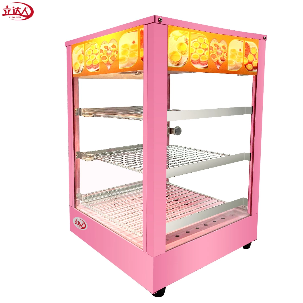 Pizza Hamburger Pastry Chicken Hot Food Warmer Display Showcase Hotel Buffet Table with Food Warmers