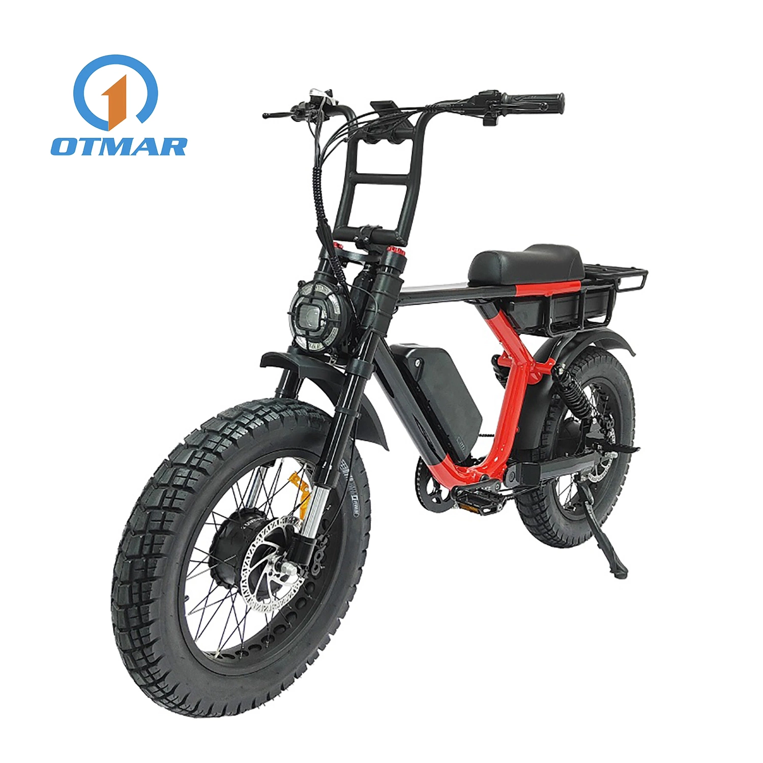 Suspensão total Alta Velocidade Ebike Montanha off road Retro bicicleta eléctrica