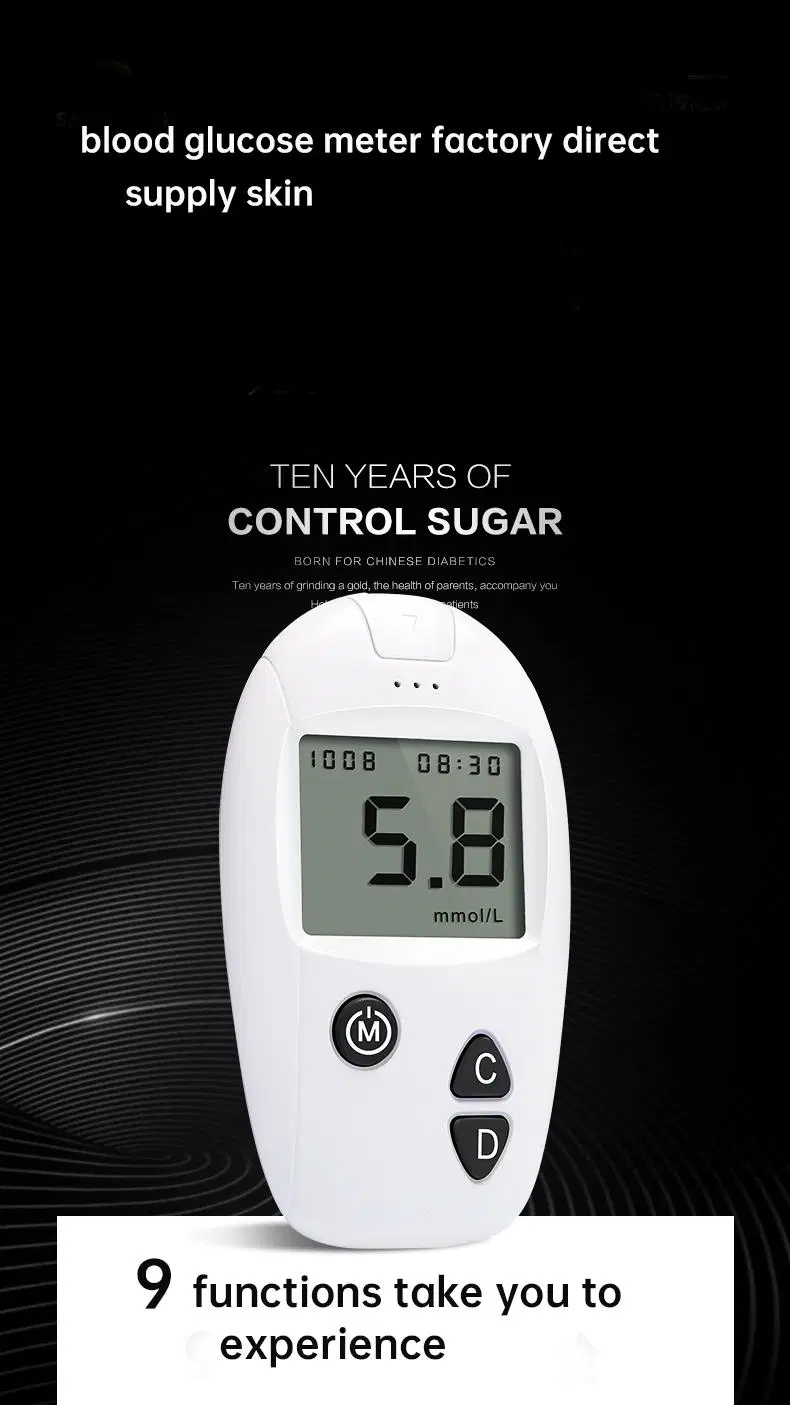 Medical Equipment Blood Glucose Testing Instrument Blood Glucose Meter