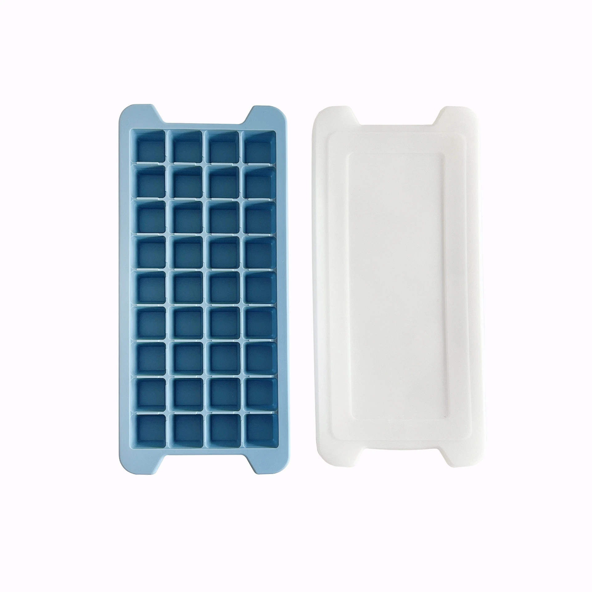 Plateau carré en silicone personnalisé à 36 grilles pour boire du vin