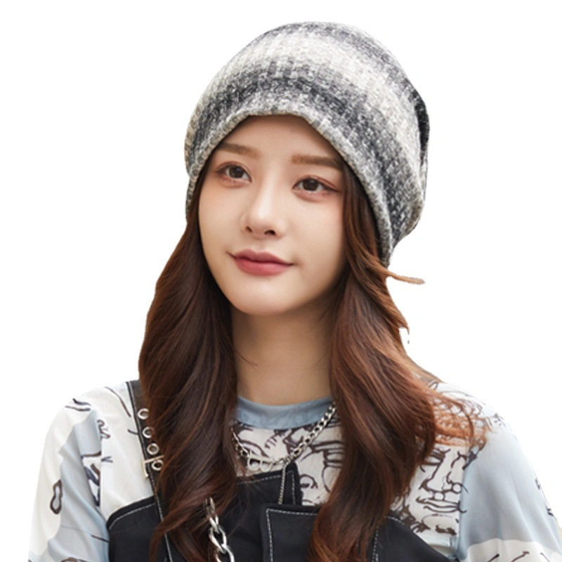 Spring Fashion Lady Colorful Beanie Knitted Women Winter Hats Warm Cap