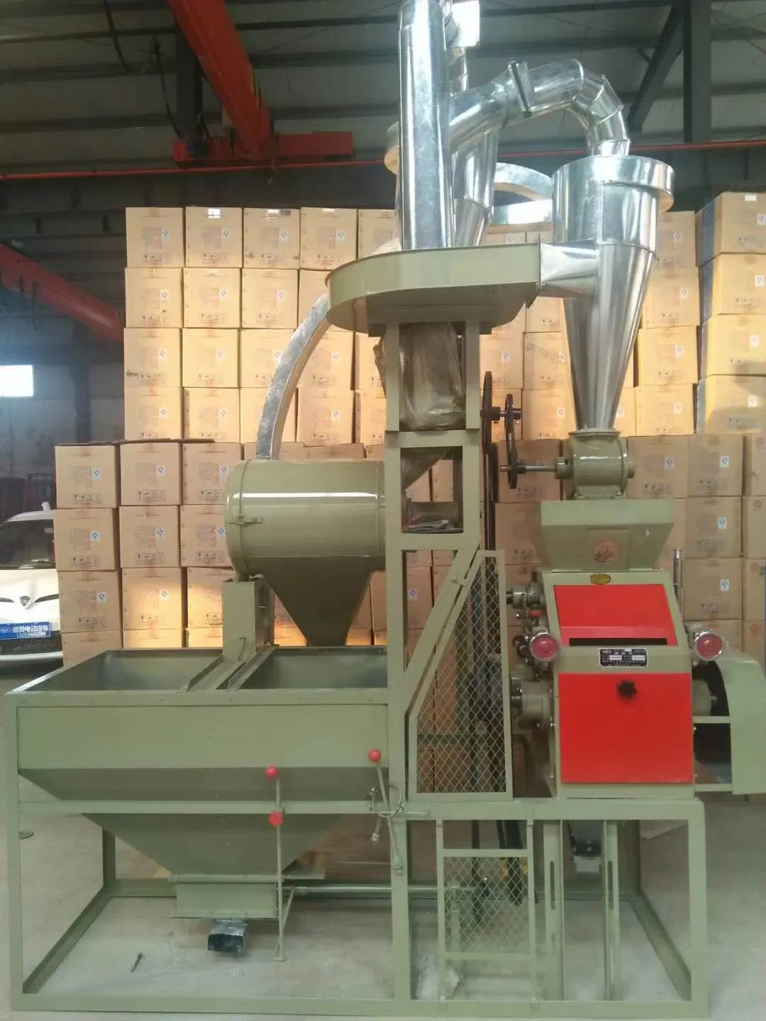 a Daily Production of 10 Tons of Wheat and Corn Mill for Flour Mill