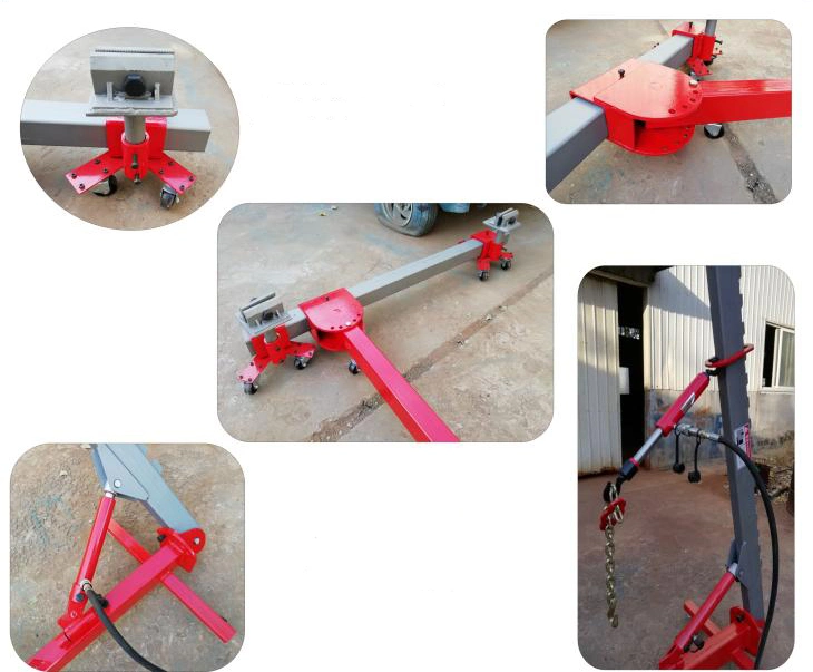 Portable Auto Body Collision Repair Frame Machine Save Space Car Bench