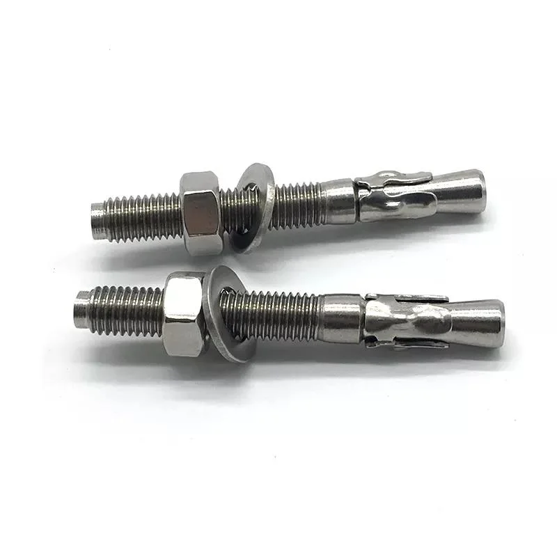 Fasteners Manufacturers Stainless Steel Hilti Anchor Bolt Wedge Anchor Expansion Bolt Through Bolt