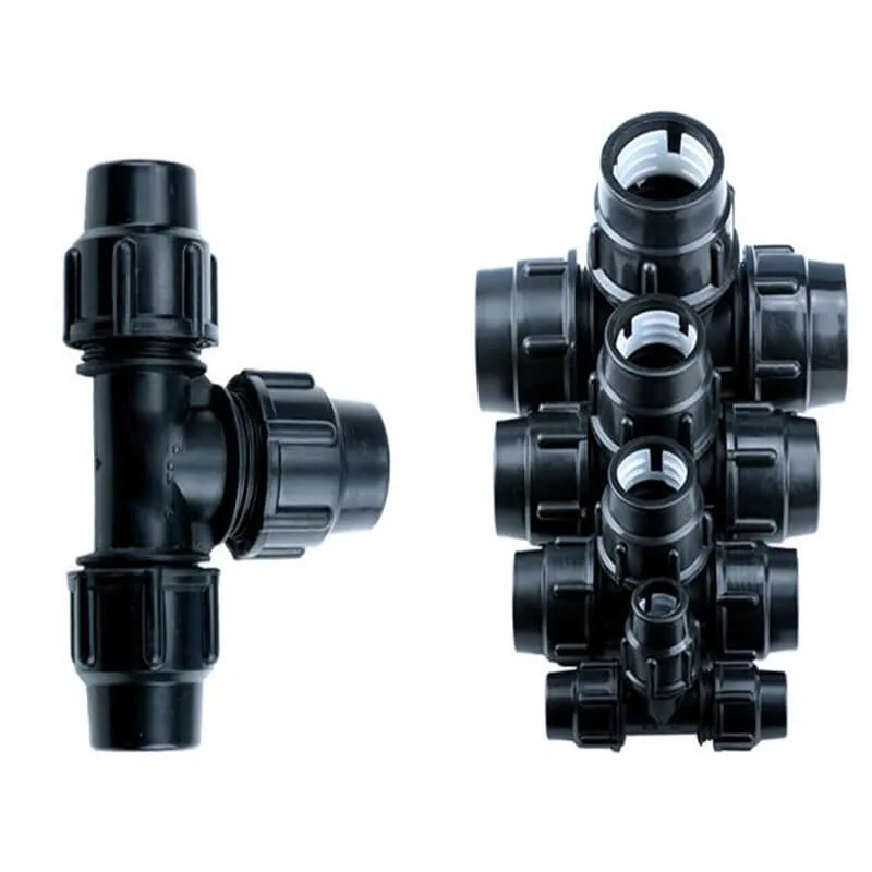 HDPE Pipe Flange Fittings Poly Pipe and Fittings