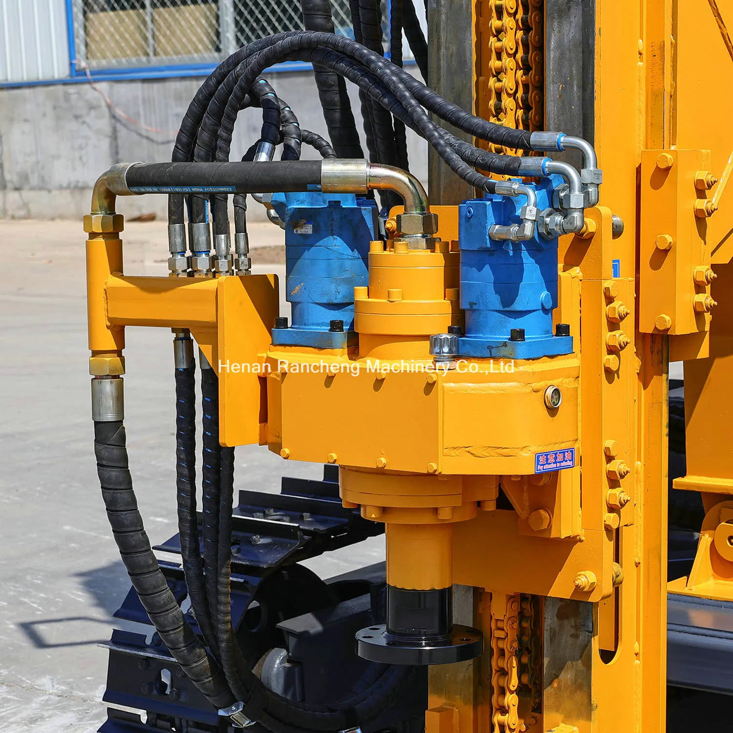 China Supply Hydraulic Solar Plant Pile Ramming Rig Hammer Pile Driver