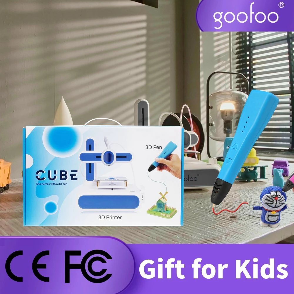 Caneta de impressão de desenho 3D Goofoo Gift Mini para promoção Conjuntos de oferta