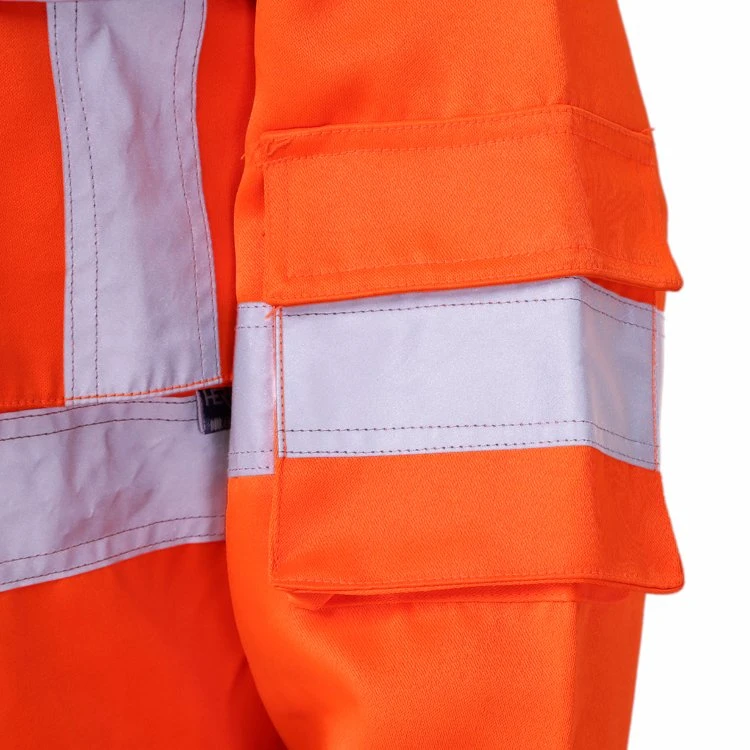 Uniforme de General de Trabajadores de la naranja con cinta reflectante para la minería de los hombres monos