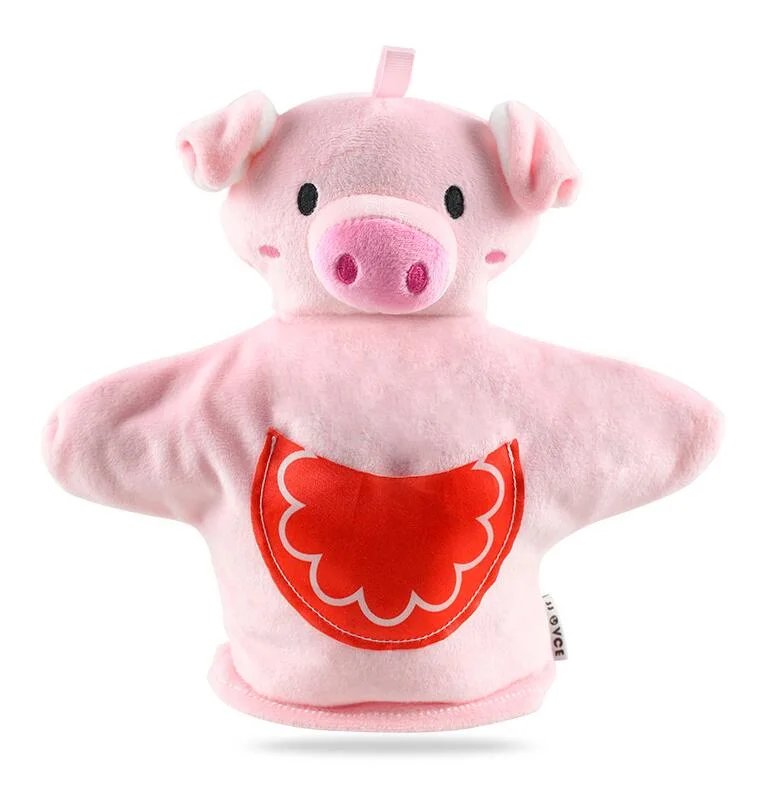 Gant de Marionnettes Marionnettes à main d'animaux pour les enfants des jouets en peluche conte Accessoires de jeu