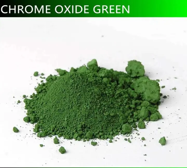 Cr2o3 Chrome Oxide Green Color Pigment Powder