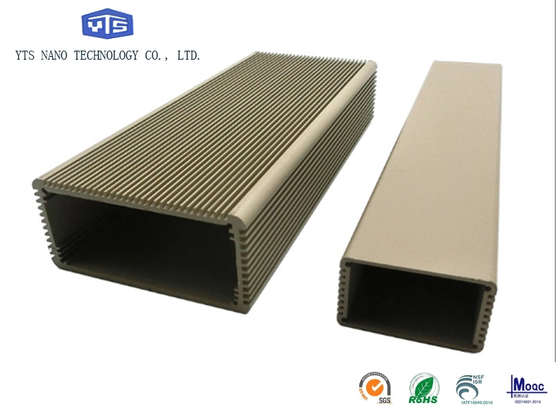 Custom Electronic Switch Parts in Various Colors of Aluminum Oxide Profiles