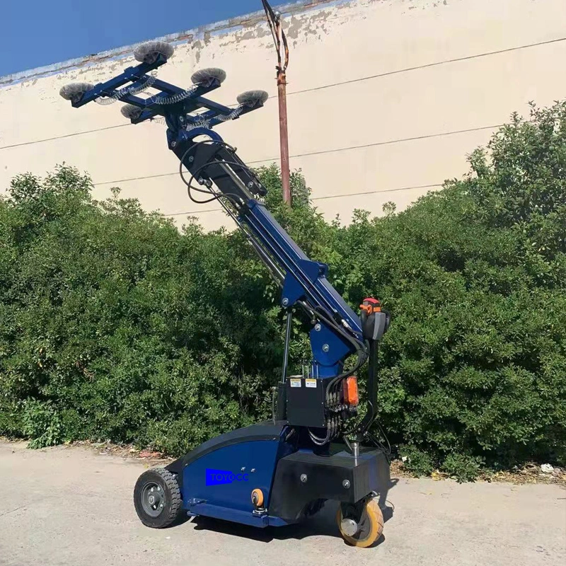 Robot de vidrio de vidrio de alta calidad/Manipulador de vidrio/trabajador de vidrio/ aluminio de chapa de acero Cortina de lifter de piedra pared y ventana instalación de la norma CE