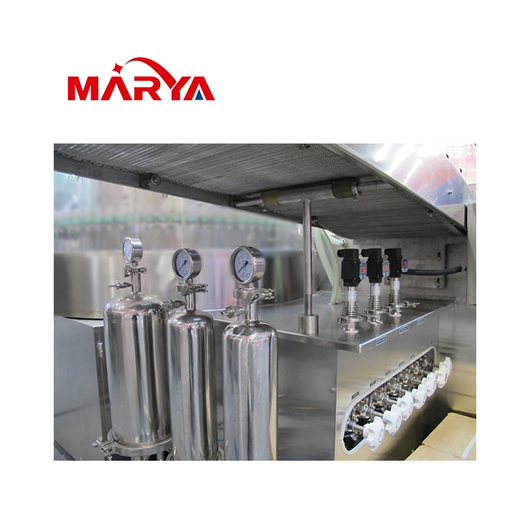 Marya Stable Performance Pharmaceutical Glass Vial Liquid Powder Filling Capping Línea de producción de sellado máquina automática de llenado de viales planta llave en mano