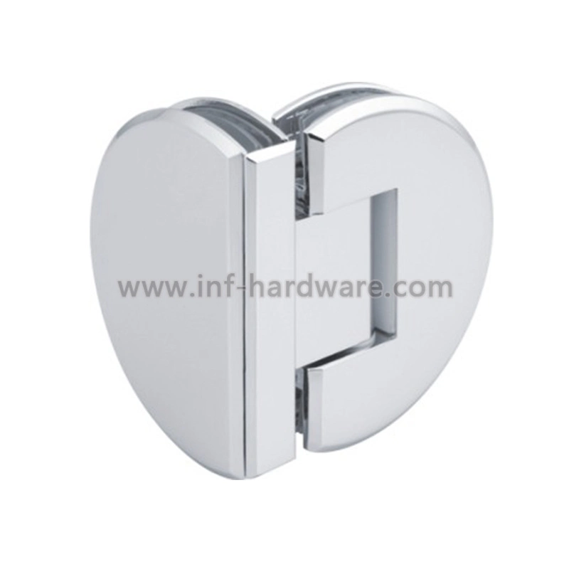 5 Star Hotel Solid Brass Types 90 Degree Shower Room Glass Door Hardware Fitting Shower Hinge Bathroom Accessories