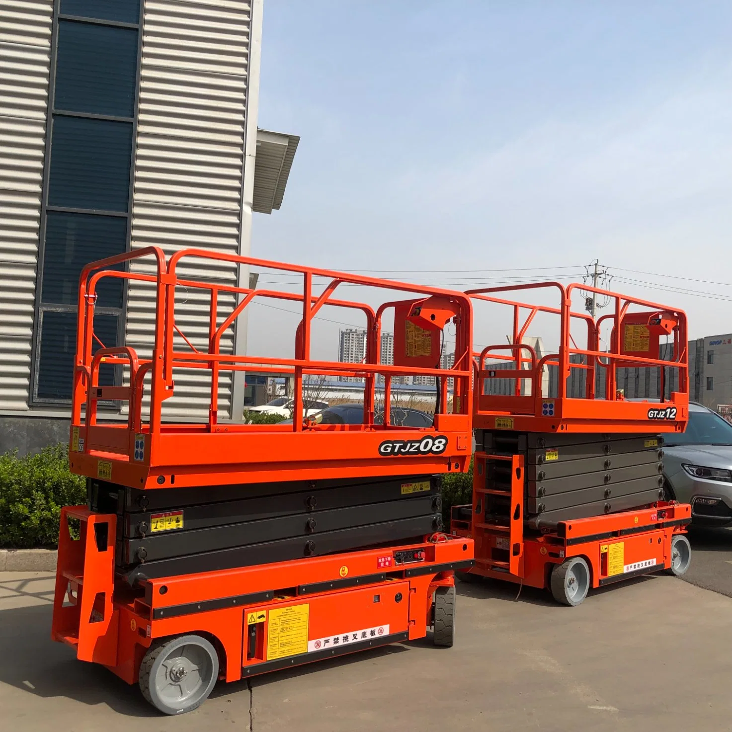 6m 8m 10m 12m 14m Low Profile Auto Self-Propelled Scissor Lift Pallet Truck