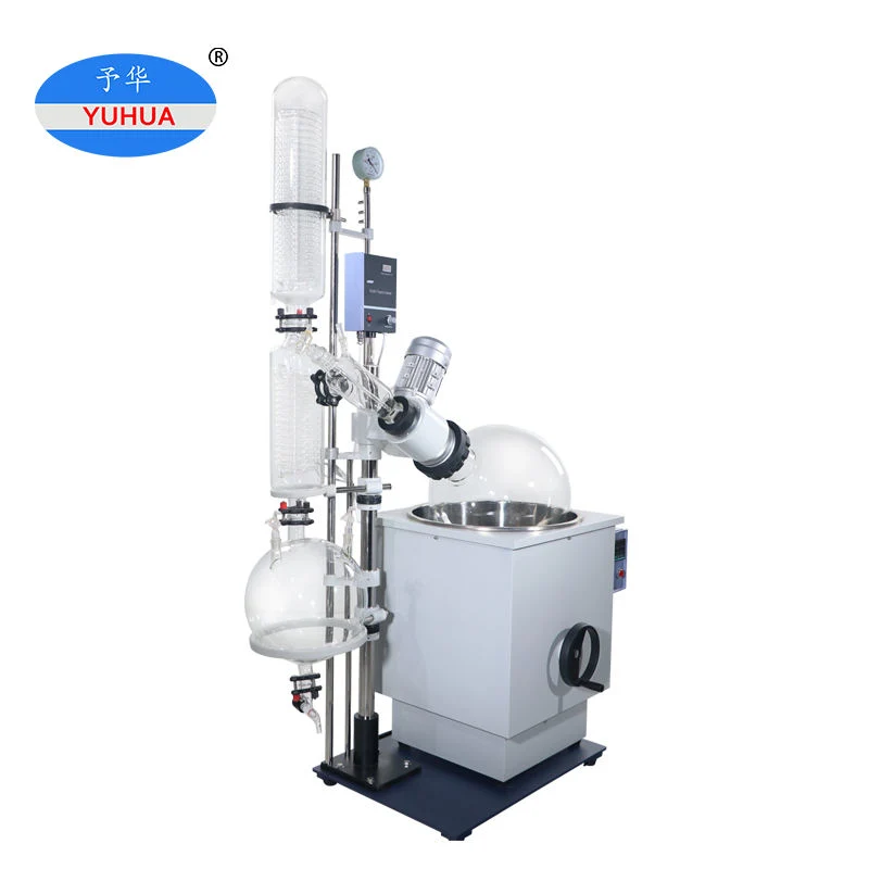 10L 20L 50L Yuhua Vacuum Rotary Evaporator Laboratory Water Bath Oil Extraction