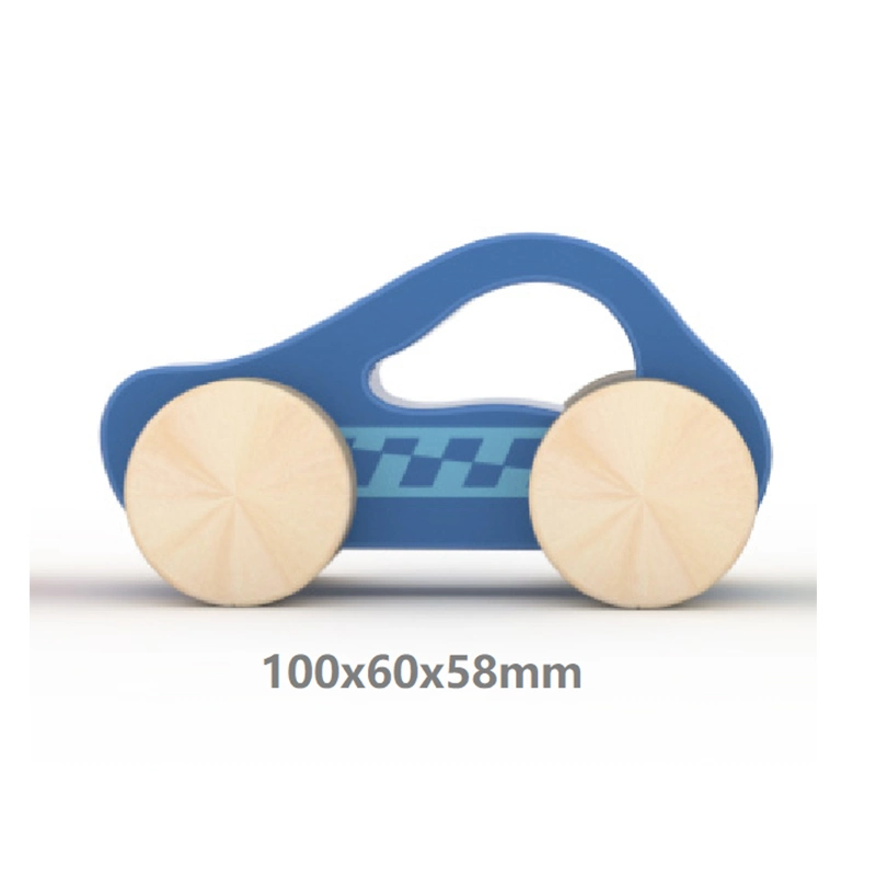 Wooden Toys Wooden Little Cars Preschool Vehicle for Kids