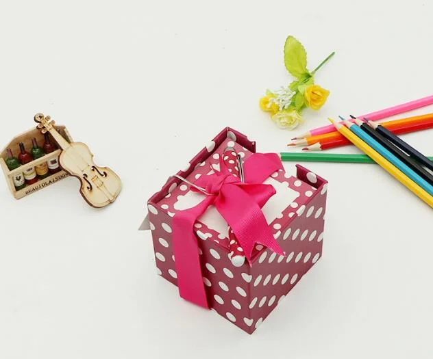 Impressão personalizada Memo Cube nota com Mini-a caneta no papel caixa de oferta