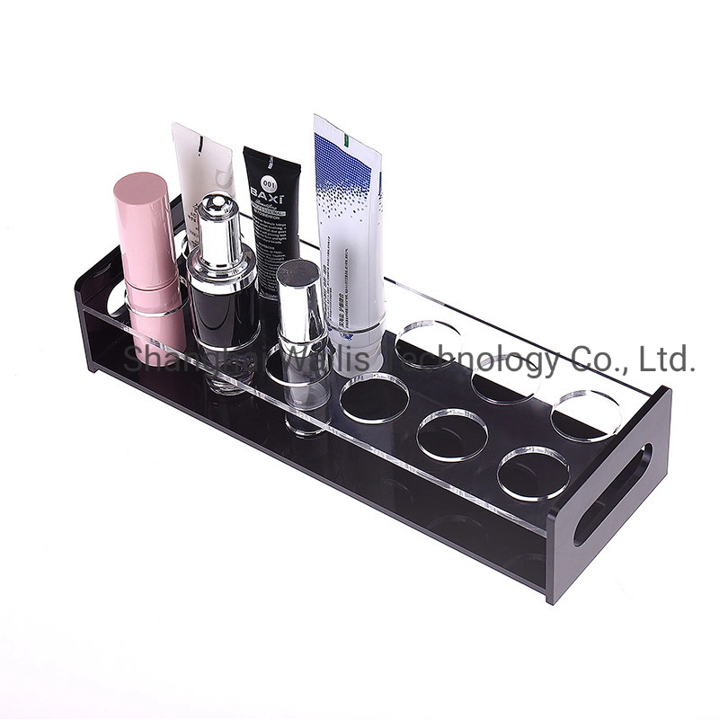 Acryl Kosmetik Display Stand Lipstick Display Stand Kosmetische Lagerung Injektion Formprodukte Können Angepasst Werden