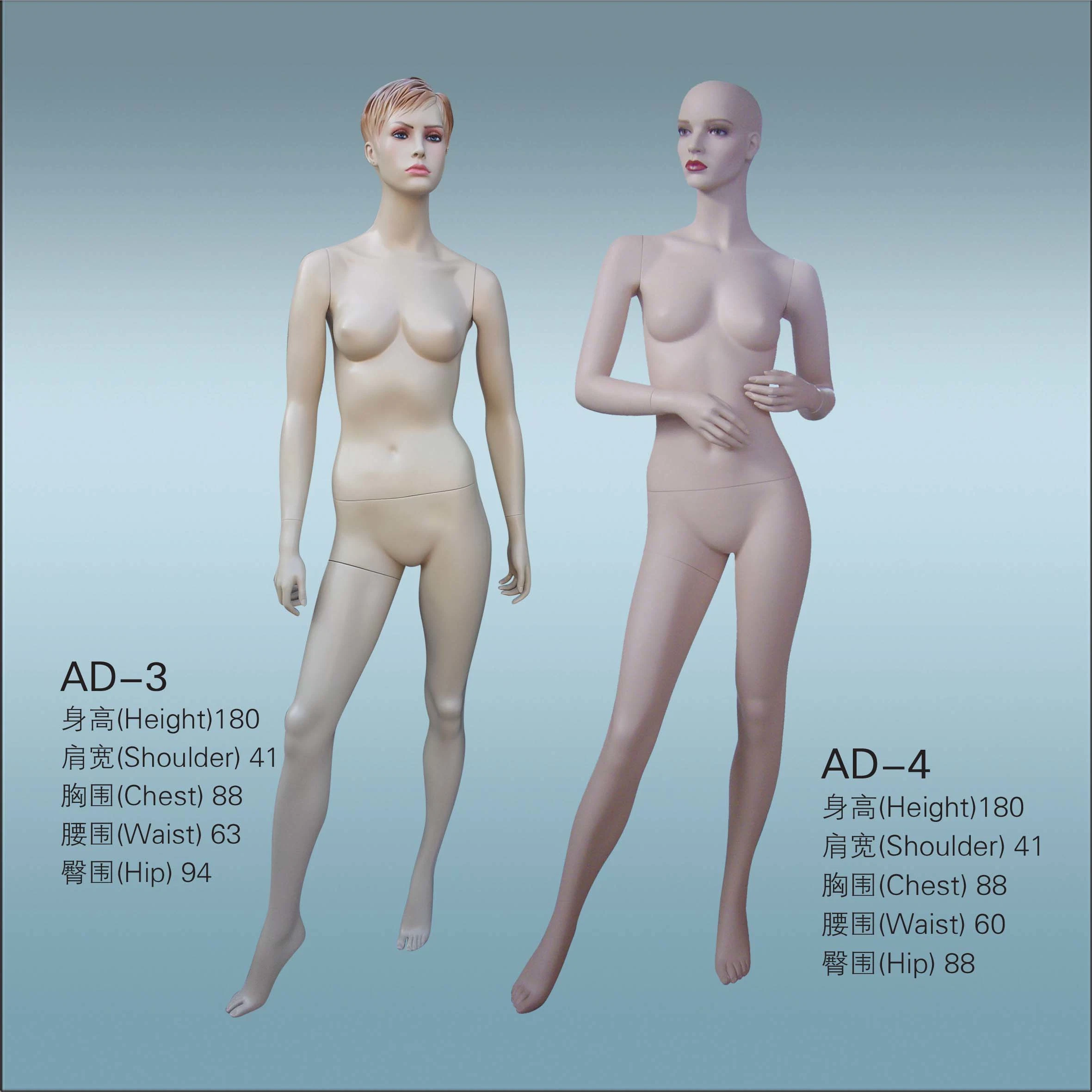 Realistic Female Full Body Mannequin for Women Apparel Display