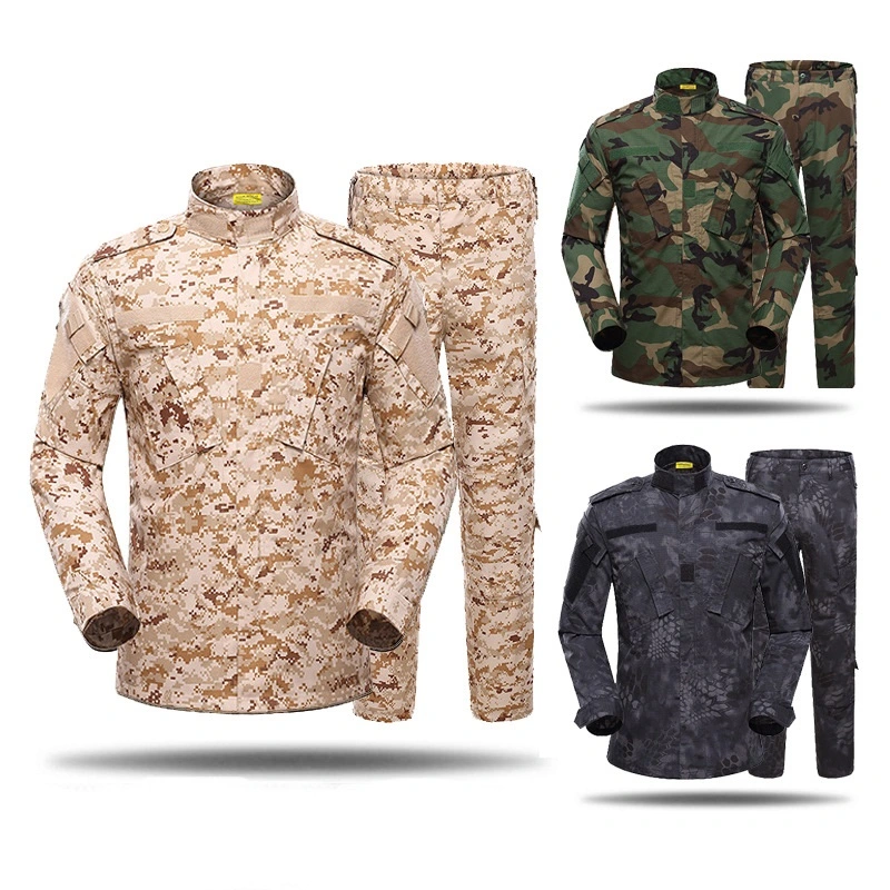 Desierto Digital nuevo Multi-Color transpirable hombres soldado militar táctico del ejército de montaña de deportes al aire libre de caza de combate Rip-Stop uniformes de camuflaje de la ACU