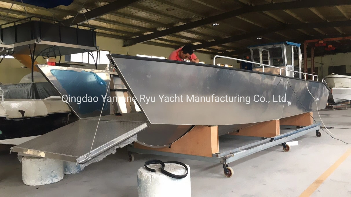 El aterrizaje de aluminio de 10m de la barcaza trabajar la velocidad del Barco Barco Barco de pesca Sport Boat bote de motor Barco de transporte de barcazas de desembarco en venta