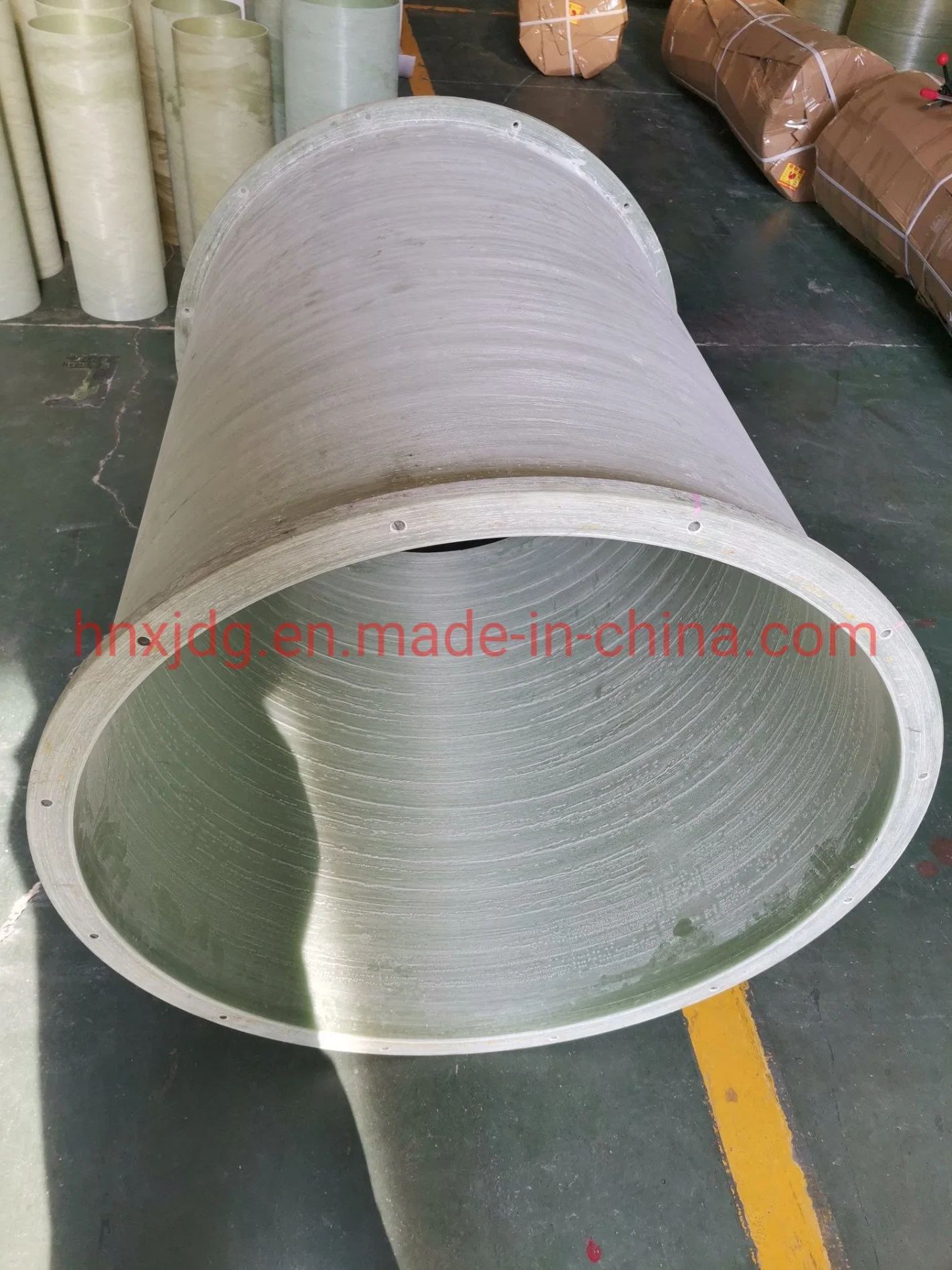 High Heat Resistance Class Epoxy-Resin Fiberglass Filament Winding Tube/Pipe