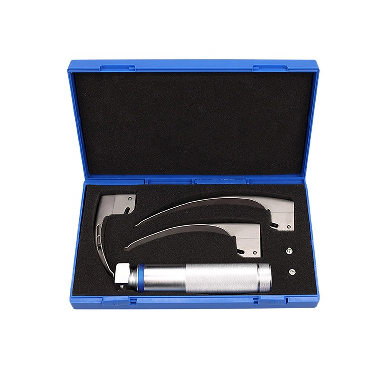 Ms-La300h Ent Laryngoscope Kits with Bulb Blade Handle Lamp Set