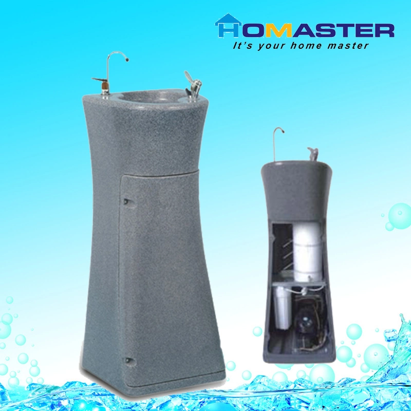 Pou Water Cooler with Antibacterial Plastic HDPE Material for Public and Outdoors (HL-600P)