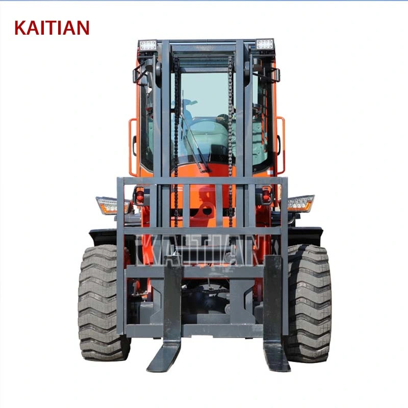 Kaitian Multifunctional New Rough Diesel off Road Forklift LG40f with Diesel Engine