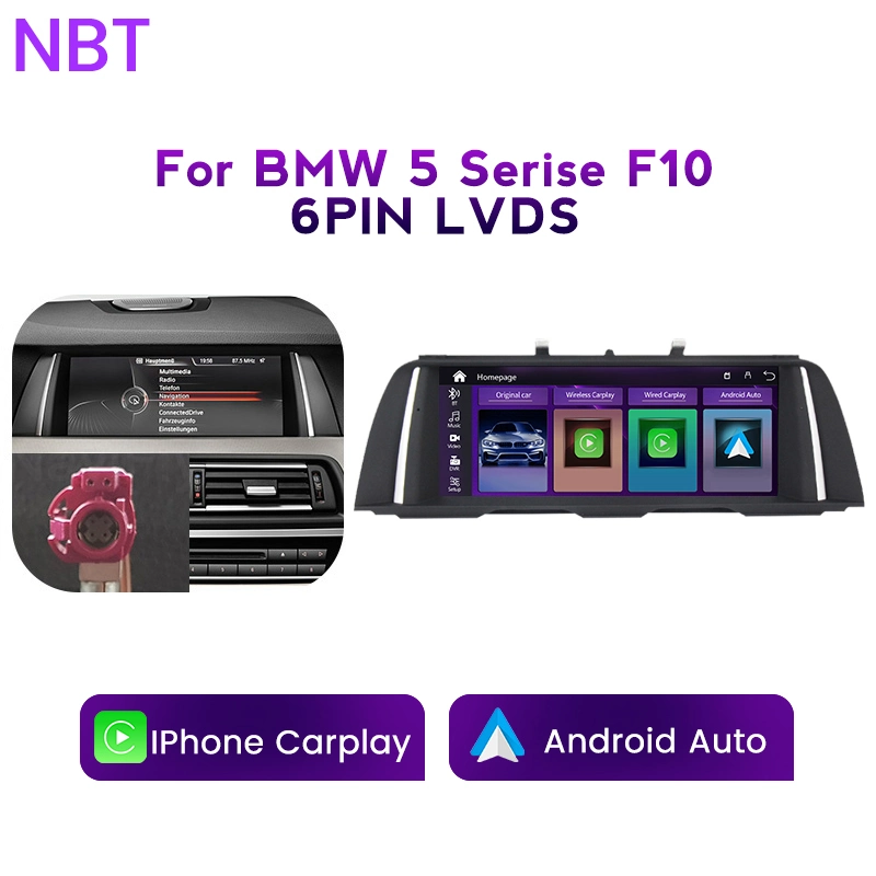 Wireless Apple Carplay Car Multimedia for BMW F10 F11 520 525 535 2011-2016 Cic Nbt