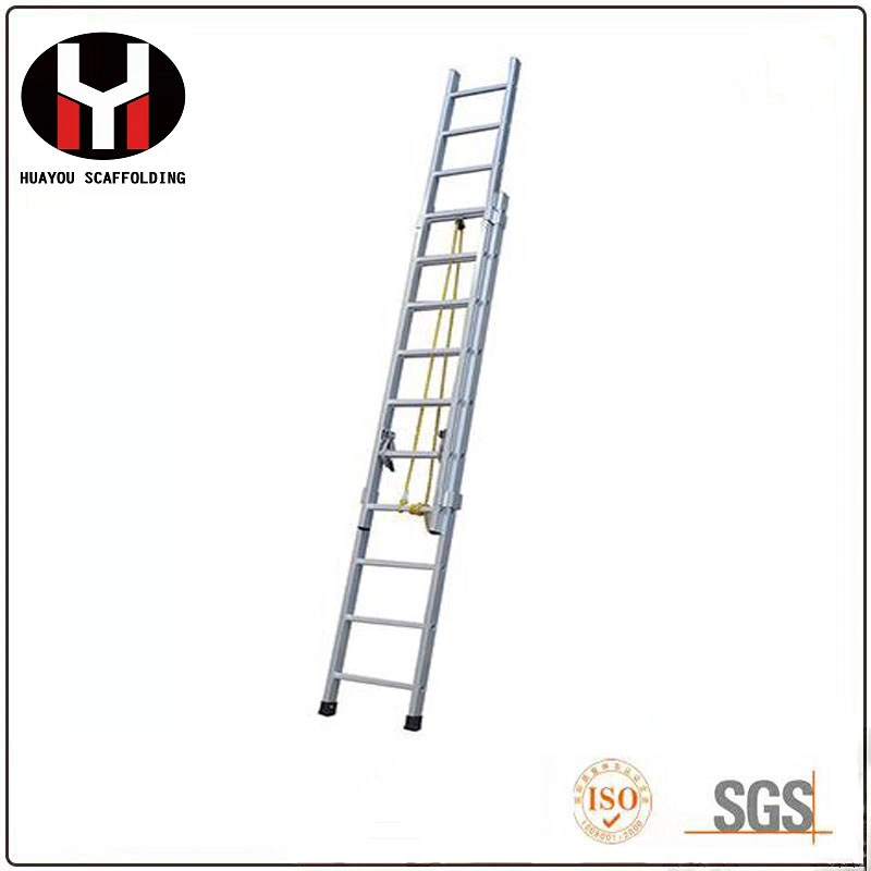 Andamios de aluminio para la venta en posición vertical del sistema de andamios de aluminio para la construcción de escaleras móviles