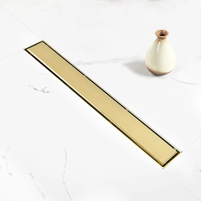 Linear Shower Drain, Gold Shower Drain 60 Inch