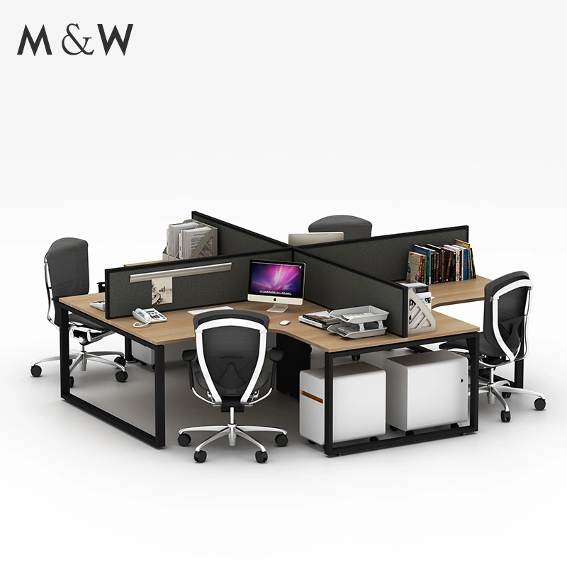 Bench Desk Industry Modern Set Table Small Work Station Office Furniture Commercial Building Metal School Office Furniture