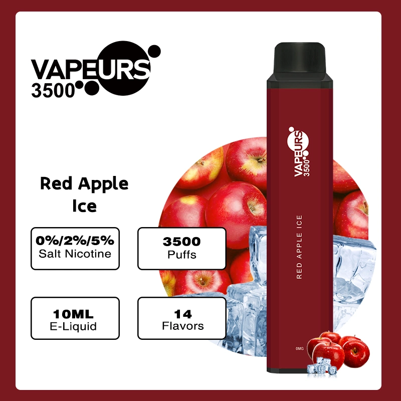 100% Original mesh Coil Vapeurs 3500puffs Puff plus Disposable Vape Cigarettes électroniques commerce de gros Elux