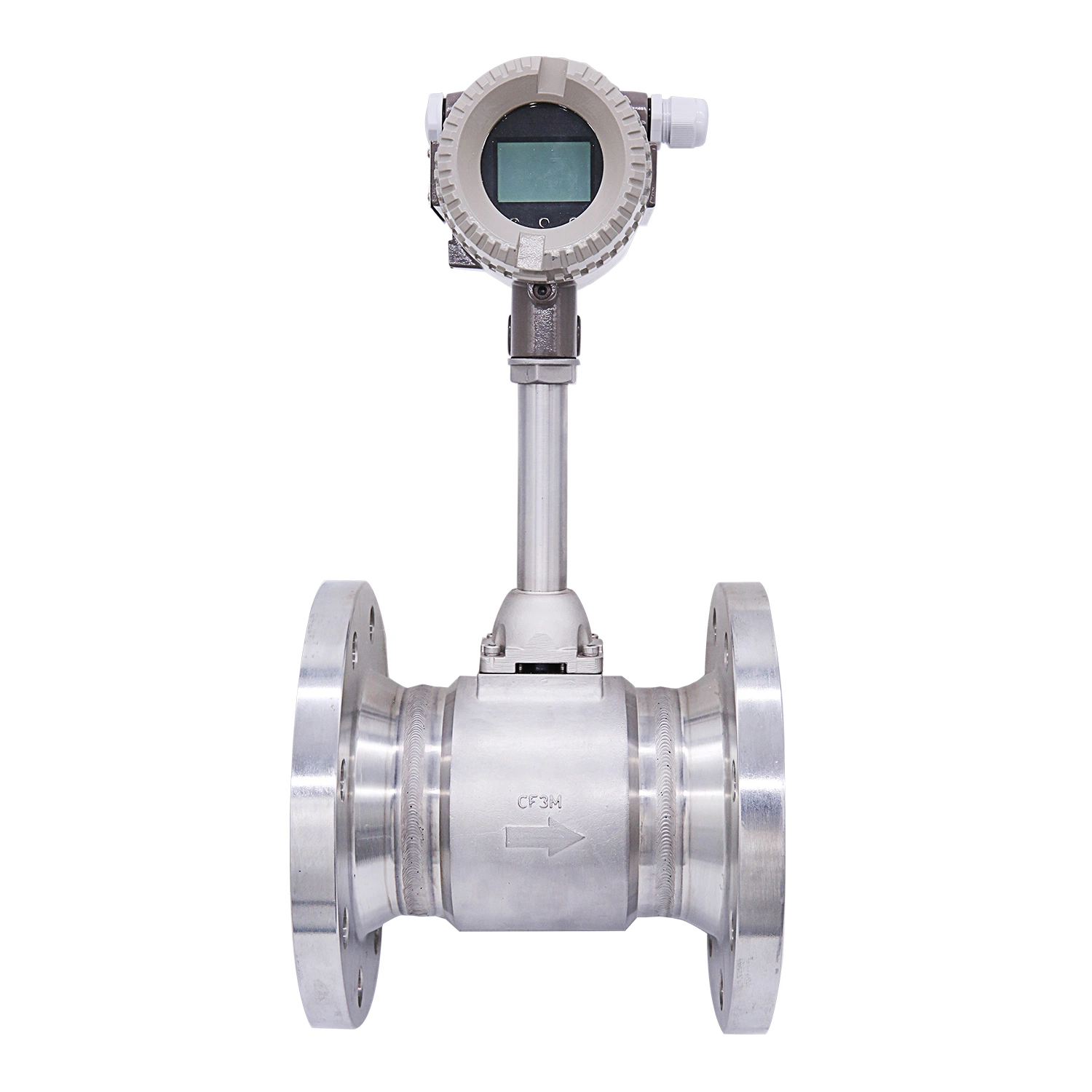 4-20mA LED Display Water Gas Vortex Air Flow Meter for Steam