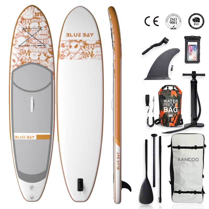 Todos los sentidos de la Originales de fábrica OEM CE inflables Sup Stand Up Paddle Board agua juegan Surf Sup Surf Surf Diseño personalizado