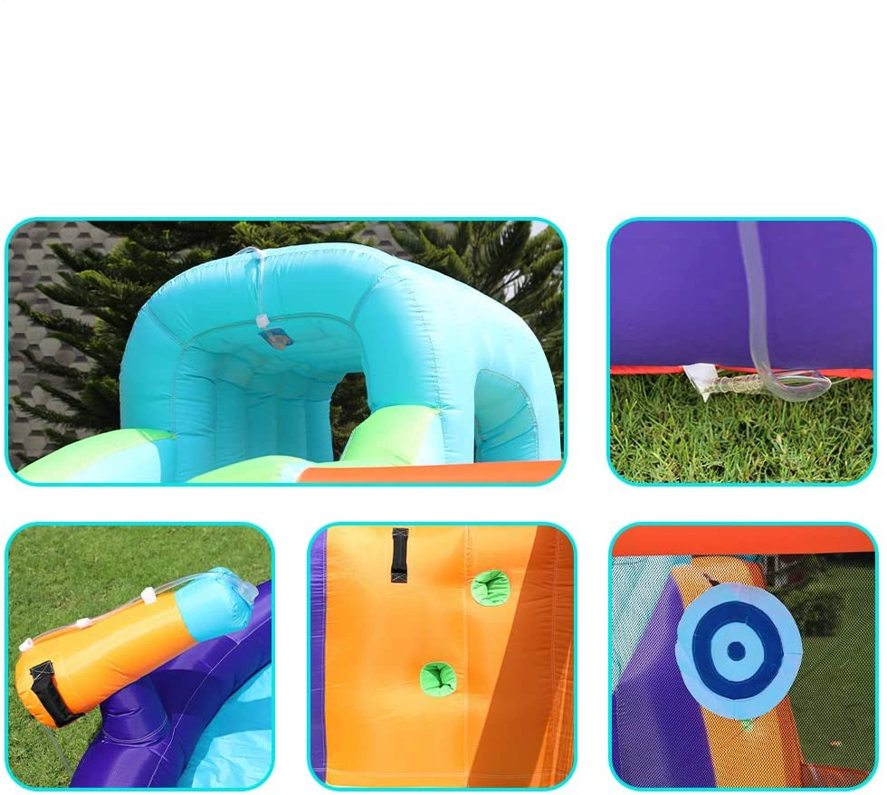 Inflatable Trampoline Children's Slides Large Outdoor Sports Amusement Equipment Naughty Castle