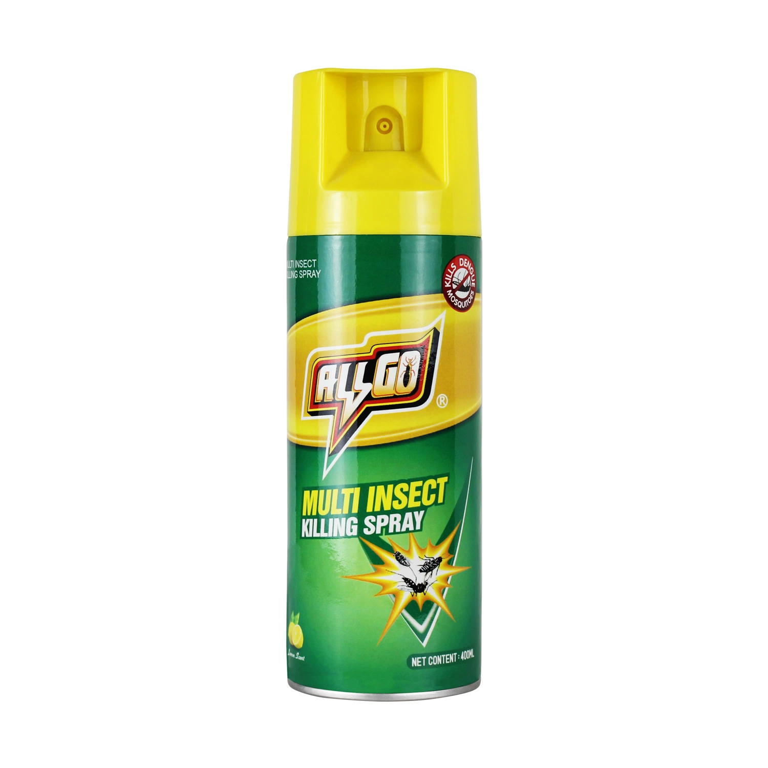 Allgo Mosquito Mosca baratas matar pulgas Borrife água com base formulação Propelente Dme