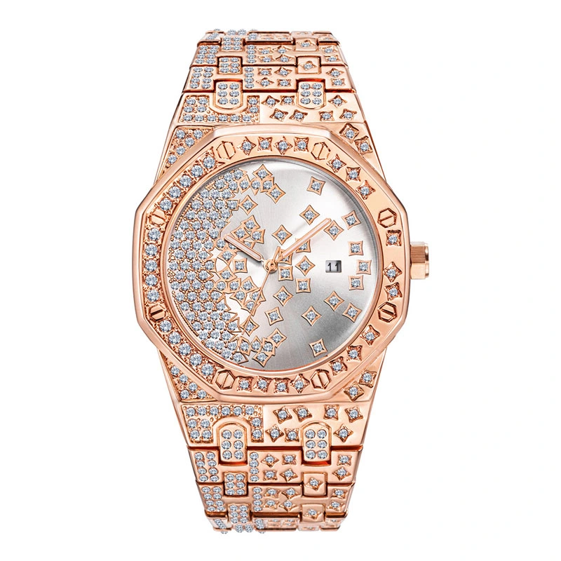Relógio explosivo Fashion Creative para homem com diamantes (CFWT-045)