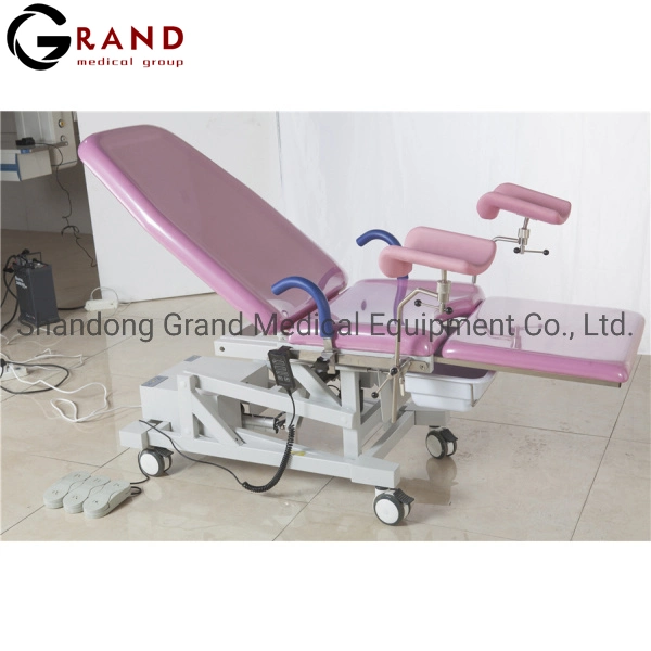 Medical Equipment Manufacture Electric Birthing Bed Gynecologist Surgical Obstrics and Urinary Operating Table