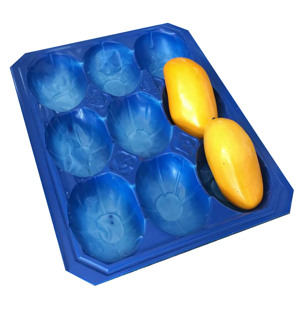 Disposable Displaying and Packing Use Mango PP Plastic Fruit Tray