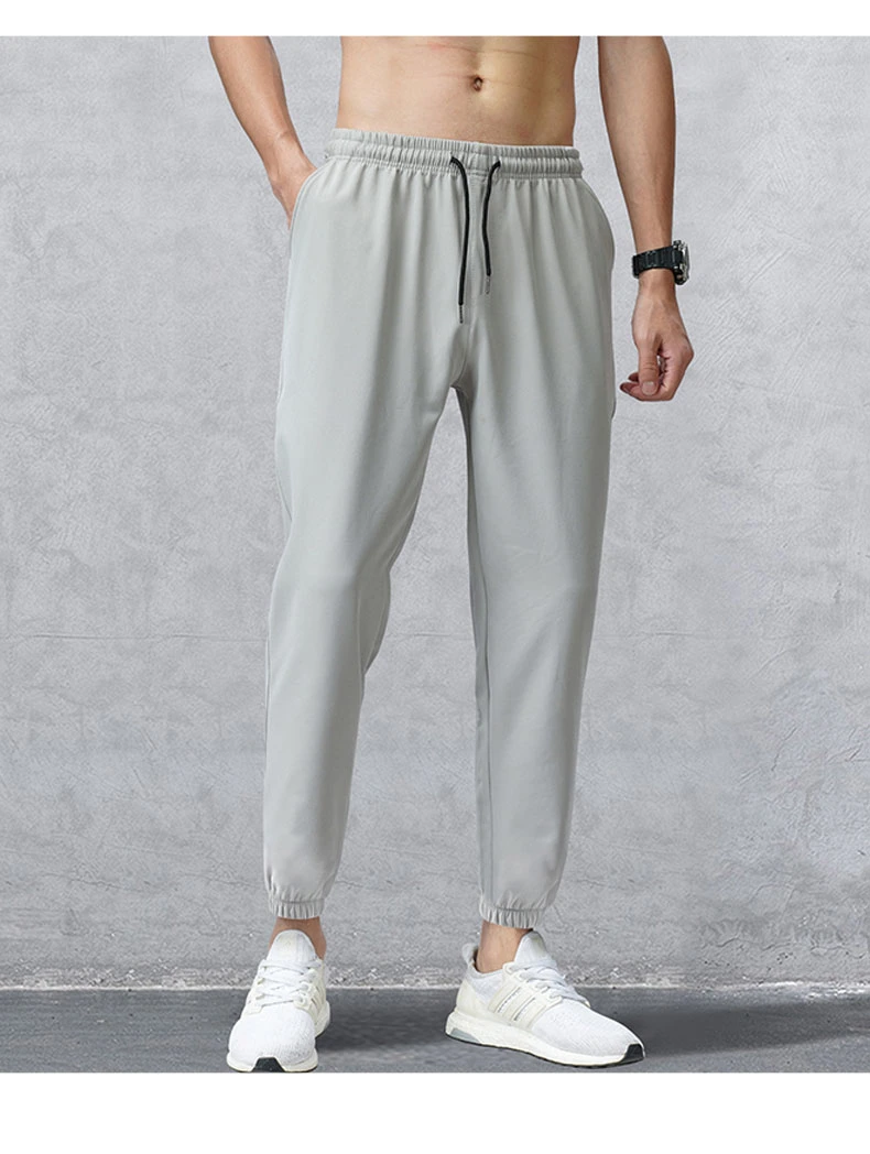 Pantalones Jogger de Primavera y Verano de Nueve Puntos, Suelto y Casual, para Hombres, Pantalones Deportivos.